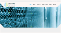 Desktop Screenshot of gnosysnetworks.com